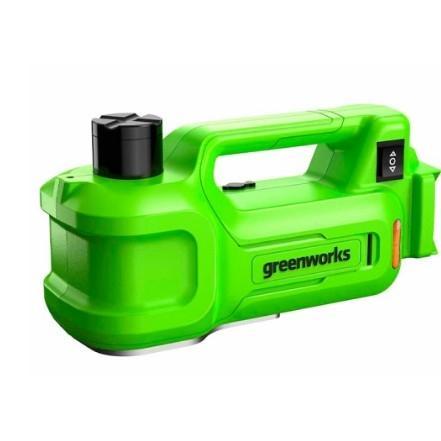 Greenworks G24JACK Гидравлический автомобильный домкрат, 24v, без АКБ и ЗУ (аккумуляторный) в сумке [3401407] - фото 1 - id-p227308410