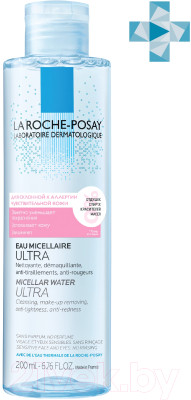 Мицеллярная вода La Roche-Posay Ultra для реактивной кожи - фото 2 - id-p227308661