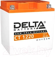 Мотоаккумулятор DELTA AGM СТ 1220 / Y50-N18L-A3 / YTX24HL-BS / YTX24HL