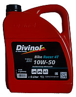 Моторное масло Divinol Bike Pro 4T 10W-50 (синтетическое моторное масло для мотоциклов 10w50) 5 л.