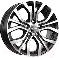 Литой диск K&K C736 Qashqai 16x6.5" 5x114.3мм DIA 66.1мм ET 40 мм Алмаз черный