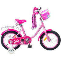 Детский велосипед Favorit Lady 14 LAD-14MG (сиреневый)