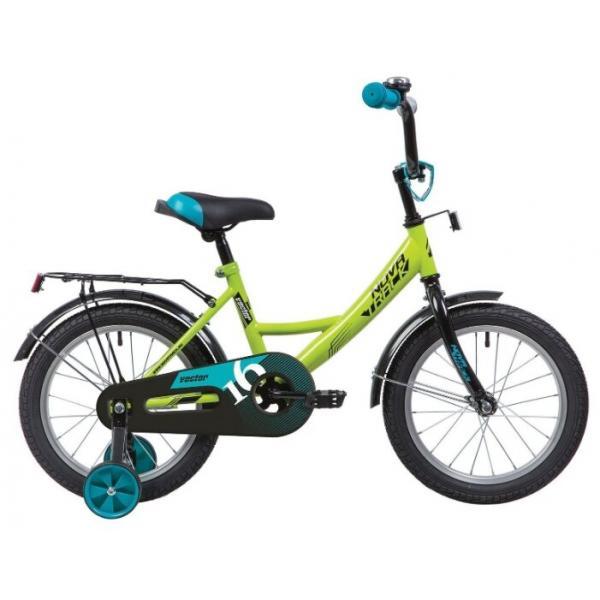 Детский велосипед Novatrack Vector 16 2020 163VECTOR.GN20 (зеленый/черный) - фото 1 - id-p226733219