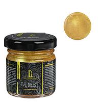 Краска органическая - жидкая поталь Luxart Lumet, 33 г, металлик (лимонное золото) "Сокровища Бахчисарая",