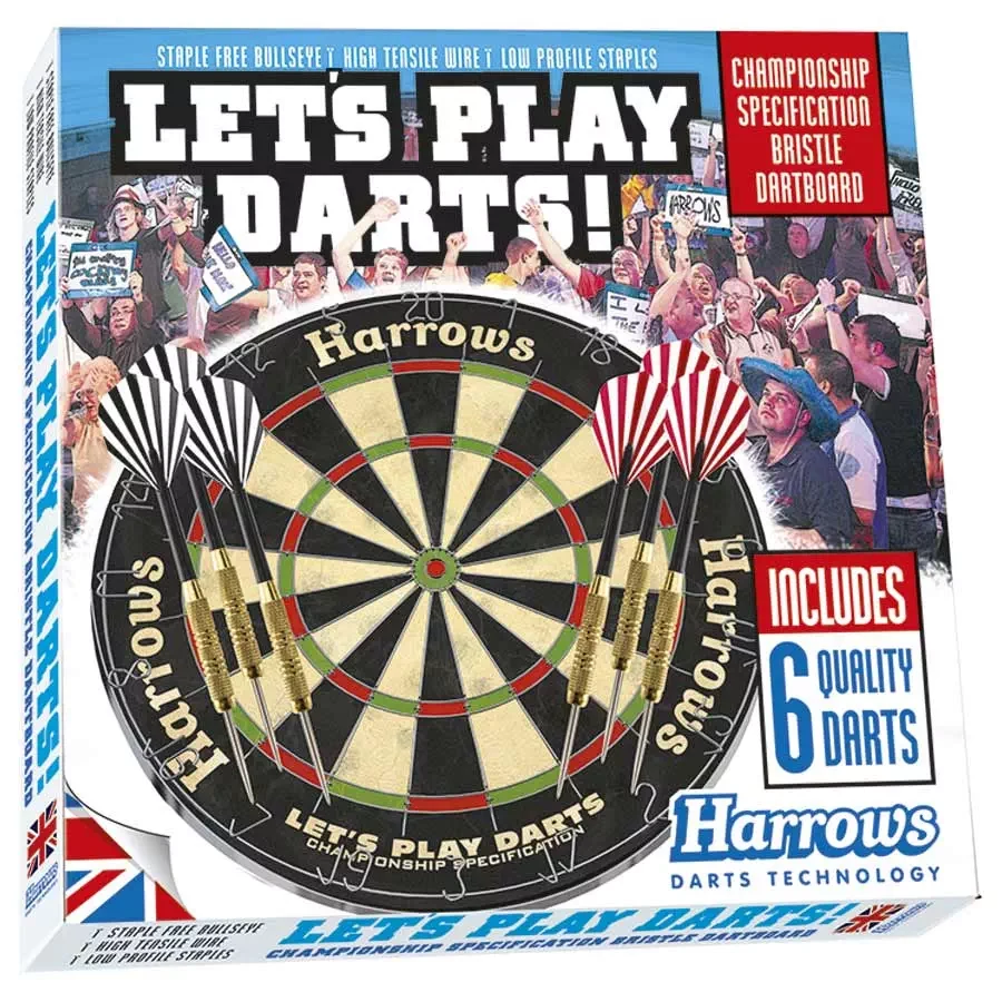 Мишень для дартса Harrows Let's Play Darts Game Set - фото 2 - id-p227299501