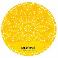 Дезодоратор сеточка для писсуара желтый, аромат Лимон, LAIMA Professional, на 30 дней