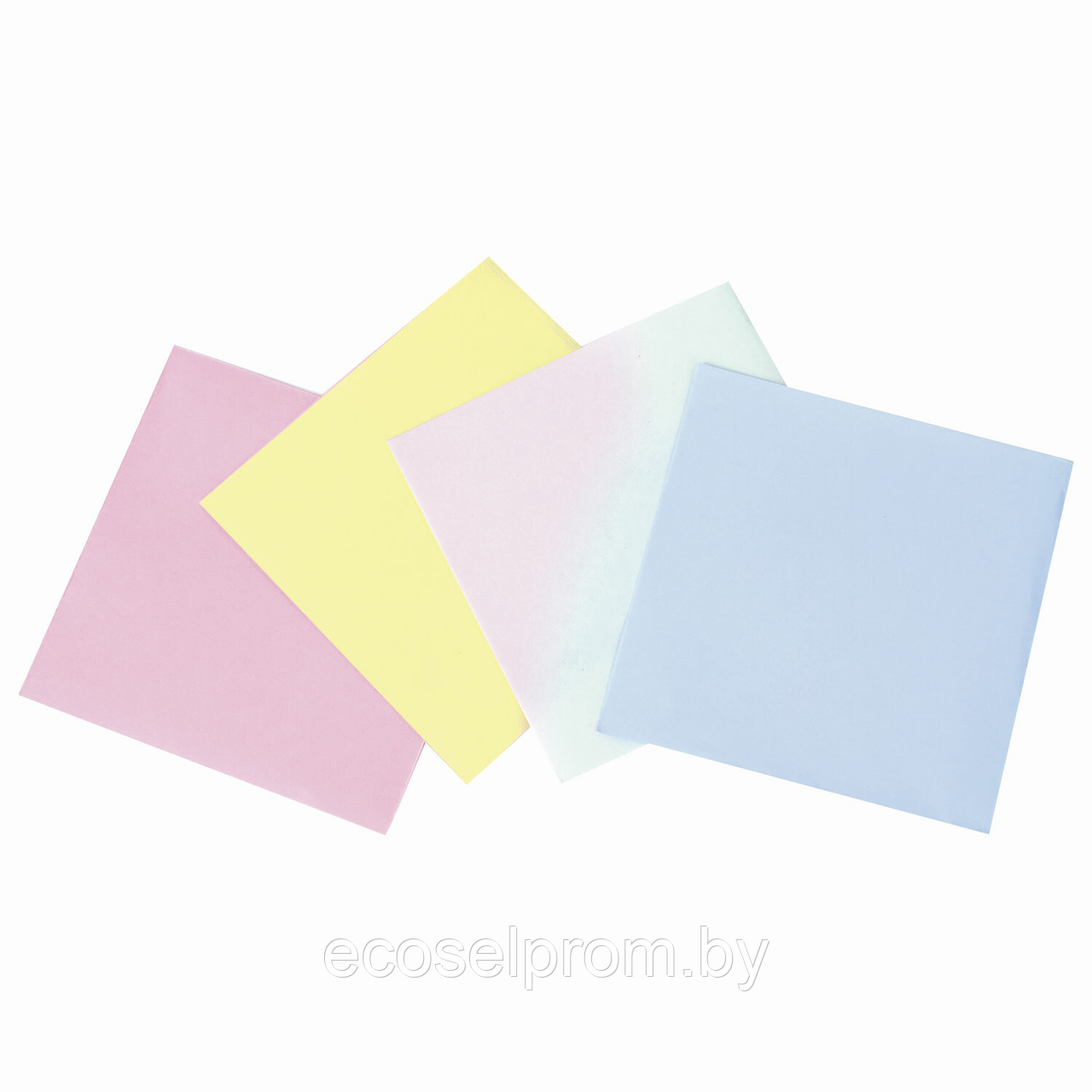 Блок для записей STAFF проклеенный, куб 9×9×9 см, цветной, чередование с белым, 129208 - фото 3 - id-p227318593