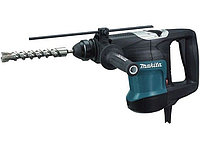 Перфоратор MAKITA HR 3200 C в чем. (850 Вт, 5.5 Дж, 3 реж., патрон SDS-plus, вес 4.4 кг)