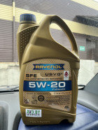 Моторное масло Ravenol SFE 5W-20 4л
