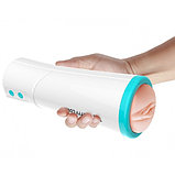 Мастурбатор вагина Aby с поступательными движениями, функцией посасывания и голосовым сопровождением, фото 7