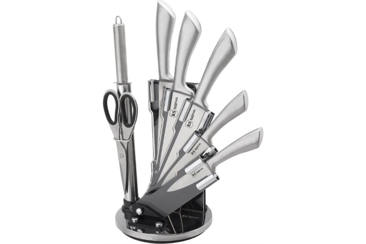 Набор ножей 8 предметов из нержавеющей стали RS KN- 8000-08 - фото 2 - id-p124940677