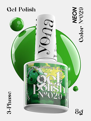 Гель-лак YOUR NAILS (YONA) № 29 объём 8 г.