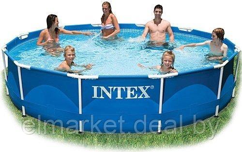 Каркасный бассейн Intex Metal Frame 366х76 см - фото 1 - id-p227321327