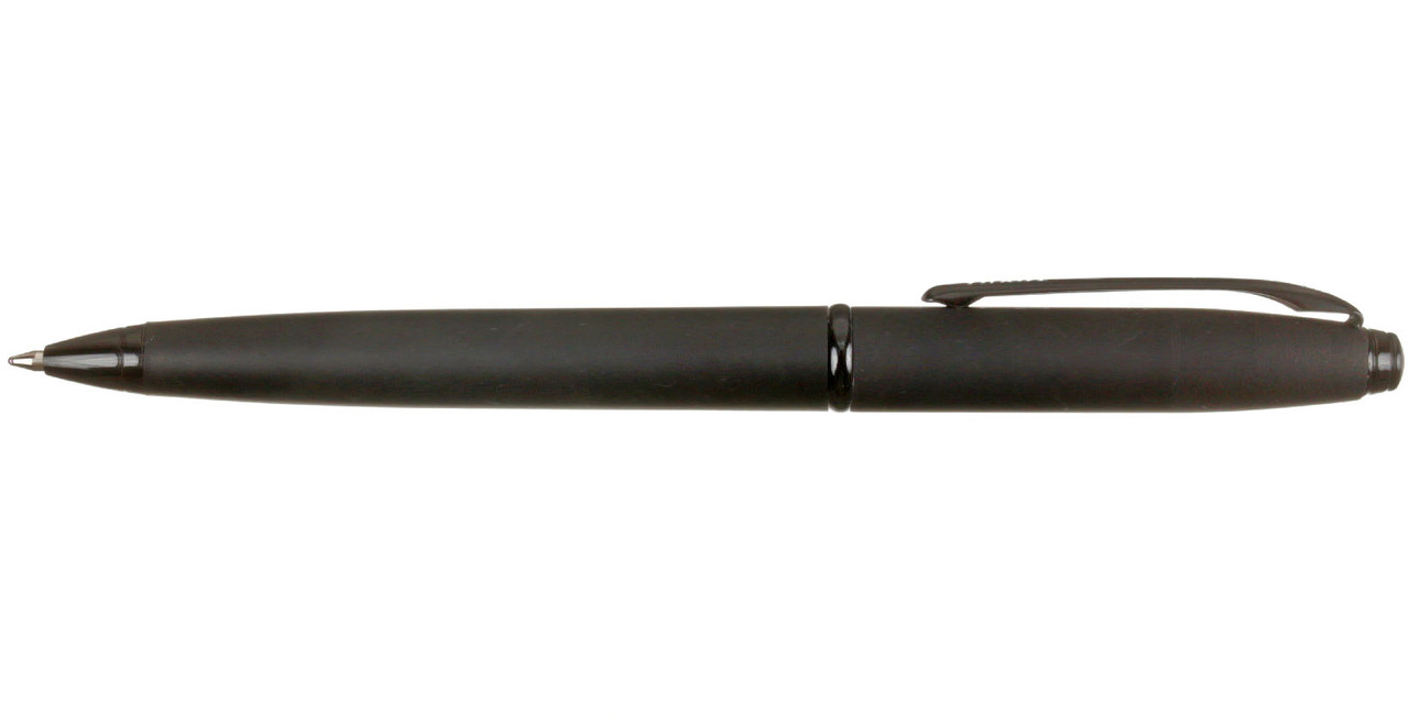 Ручка подарочная шариковая автоматическая Luxor Nero корпус черный, стержень синий