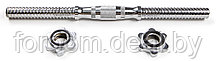 Гриф для гантелей ATLAS SPORT 25*350мм 1,35 кг (полнотелый) с железной ручкой