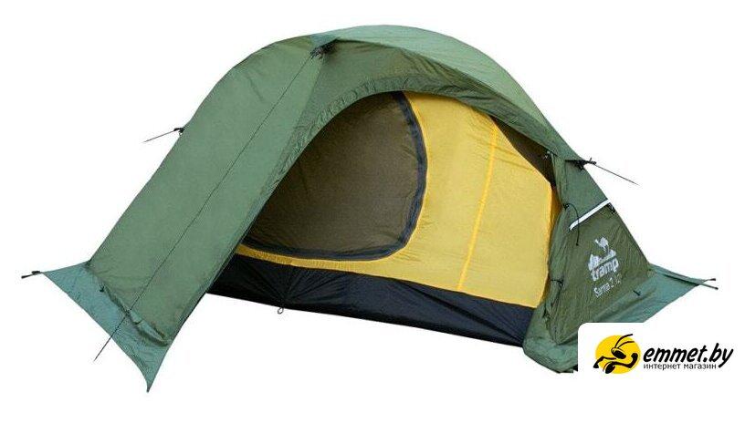 Экспедиционная палатка TRAMP Sarma 2 v2 (зеленый) - фото 1 - id-p227321708