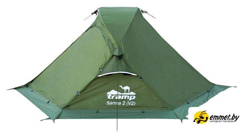 Экспедиционная палатка TRAMP Sarma 2 v2 (зеленый) - фото 4 - id-p227321708