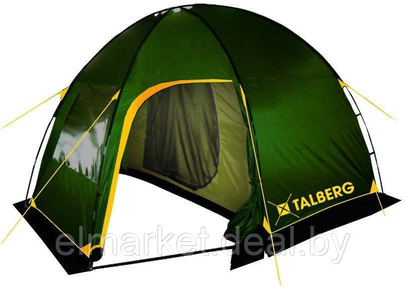 Палатка Talberg Bigless 4 зеленый - фото 1 - id-p227321306