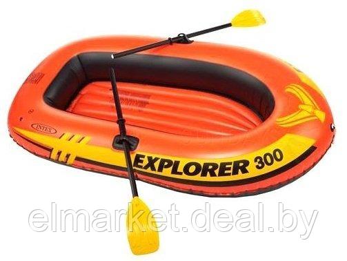 Лодка надувная Intex EXPLORER PRO 300 58358NP - фото 1 - id-p227321387