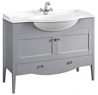 Мебель для ванных комнат Belux Тумба под умывальник Афины Н 105-01 (Серый матовый)