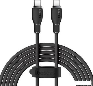 Кабель Baseus Pudding Series Fast Charging Cable 100W USB Type-C - USB Type-C (2 м, черный)