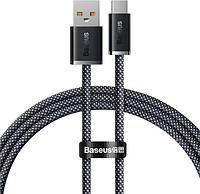 Кабель Baseus Dynamic Series Fast Charging Data Cable 100W USB Type-A - USB Type-C (1 м, серый)