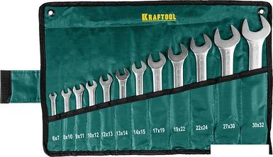 Набор ключей KRAFTOOL 27033-H12 (12 предметов)