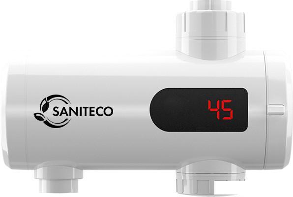 Проточный электрический водонагреватель на кран Saniteco WM-004 (белый) - фото 1 - id-p227203314