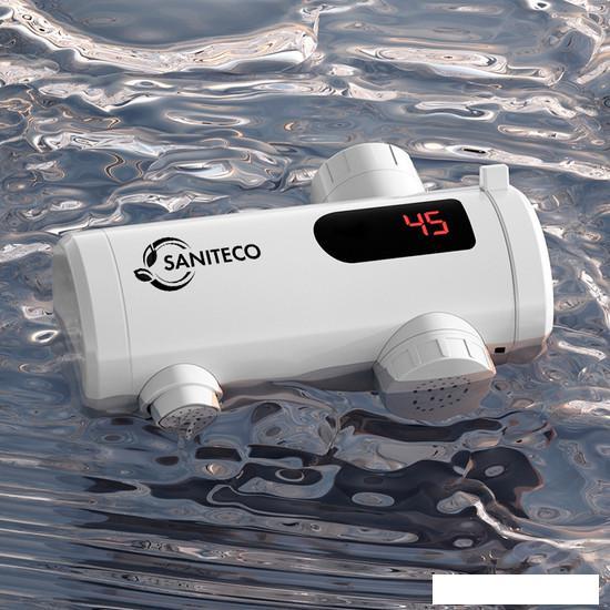 Проточный электрический водонагреватель на кран Saniteco WM-004 (белый) - фото 4 - id-p227203314