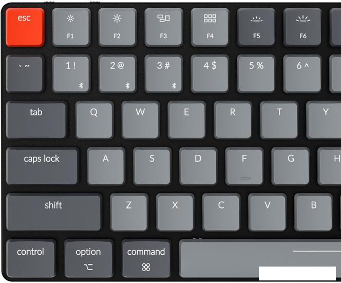 Клавиатура Keychron K3 V2 White LED K3-D1-RU (Keychron Low Profile Optical Red) - фото 4 - id-p227213875