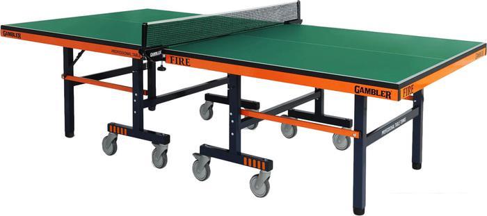 Теннисный стол Gambler Fire GTS-6 (зеленый) - фото 1 - id-p224923762