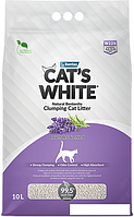 Наполнитель для туалета Cat's White Lavender Scented 10 л