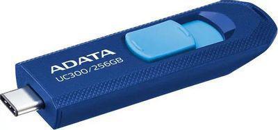 Флешка USB (Type-C) A-Data UC300 256ГБ, USB3.2, синий и голубой [acho-uc300-256g-rnb/bu] - фото 2 - id-p227178778