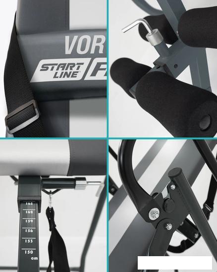 Инверсионный стол Start Line Fitness Vortex SLFIT03-GS (серый/серебристый) - фото 9 - id-p225962316