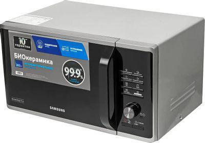 Микроволновая печь Samsung MG23K3515AS/BW, 800Вт, 23л, серебристый /черный - фото 1 - id-p227246533