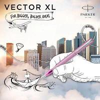 Ручка перьев. Parker Vector XL F21 (CW2159748) Lilac CT M ст.нерж. подар.кор.