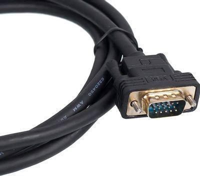 Кабель 1.1v, DisplayPort (m) - VGA (m), GOLD , 2м, черный - фото 2 - id-p227246562
