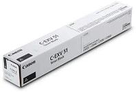 Тонер CANON C-EXV51BK, для iR-ADV C5535/5535i/5540i/5550i/5560ii MFP, черный, туба