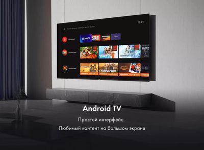 43" Телевизор HAIER Smart TV S2, 4K Ultra HD, черный, СМАРТ ТВ, Android - фото 2 - id-p227166072