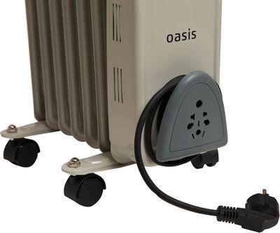 Масляный радиатор OASIS UT-15, с терморегулятором, 1500Вт, 7 секций, 3 режима, серый - фото 6 - id-p227166087