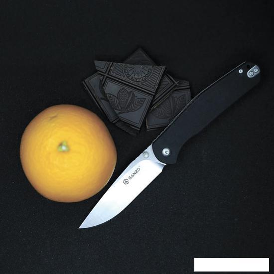 Складной нож Ganzo G6804-BK (черный) - фото 5 - id-p226011504