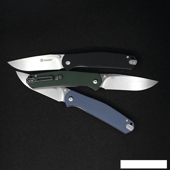 Складной нож Ganzo G6804-BK (черный) - фото 8 - id-p226011504
