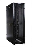 Шкаф серверный ЦМО ШТК-СП-42.6.12-44АА-9005 напольный, перфорированная передняя дверь, 42U, 600x1950x1130 мм