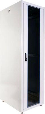 Шкаф коммутационный ЦМО ШТК-Э-42.6.6-13АА напольный, стеклянная передняя дверь, 42U, 600x1987x600 мм