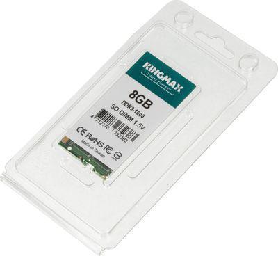 Оперативная память Kingmax KM-SD3-1600-8GS DDR3 - 1x 8ГБ 1600МГц, для ноутбуков (SO-DIMM), Ret - фото 4 - id-p226134217