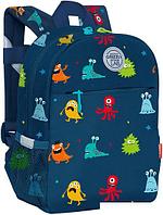 Школьный рюкзак Grizzly RK-277-4 (монстры)