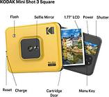 Фотоаппарат моментальной печати Kodak Mini Shot 3 C300 Y, желтый, фото 2