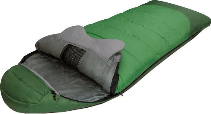 Спальный мешок AlexikA Forester (зеленый, правая молния) - фото 1 - id-p227213318