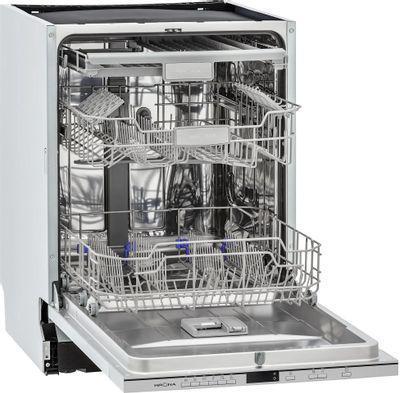 Встраиваемая посудомоечная машина Krona LUMERA 60 BI, полноразмерная, ширина 59.8см, полновстраиваемая, - фото 5 - id-p226759237
