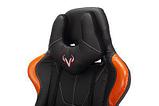 Кресло игровое ZOMBIE VIKING 5 AERO, на колесиках, эко.кожа, оранжевый/красный [viking 5 aero orange], фото 10